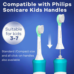toptheway primer plano de cerdas extra-suaves, protege encías sensibles