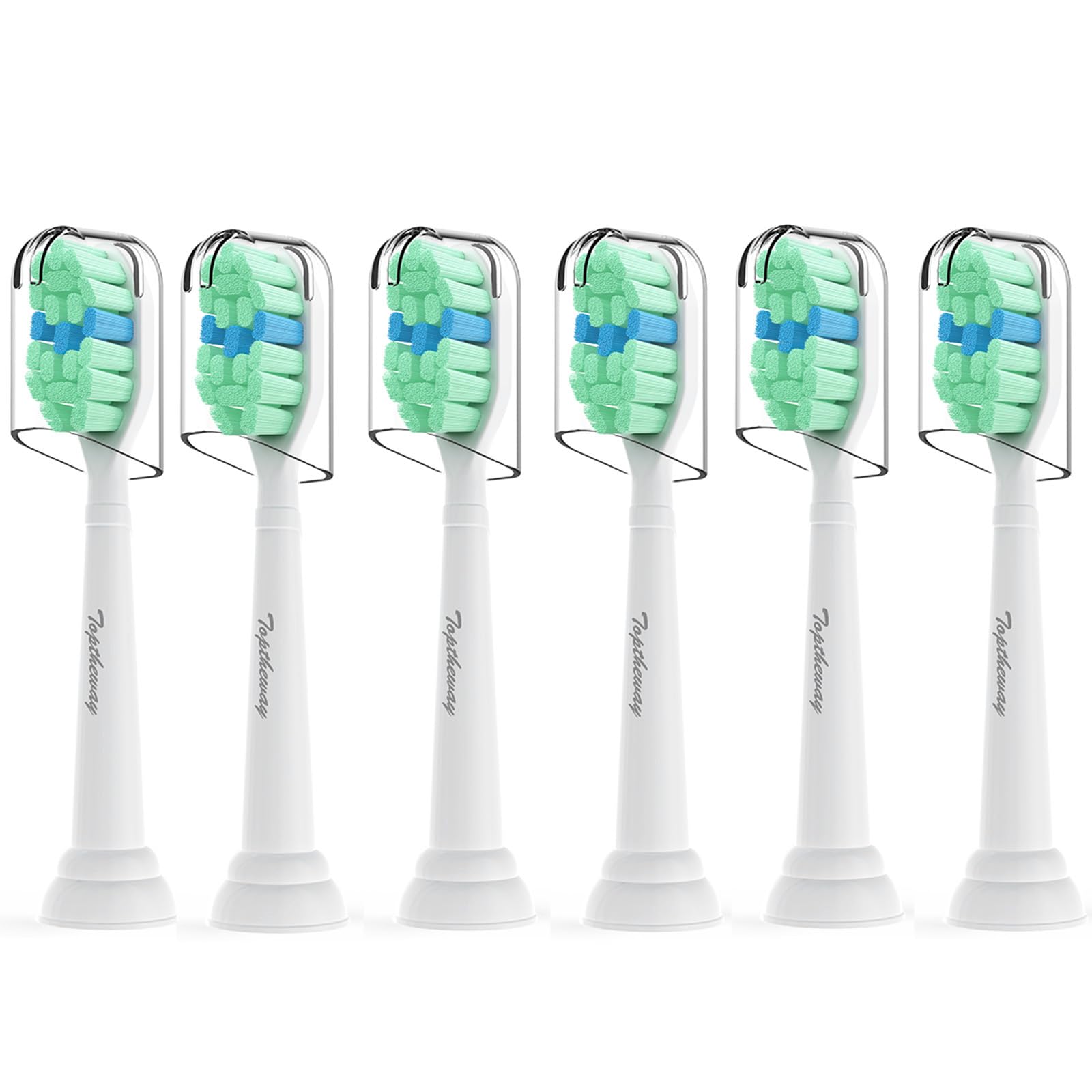 toptheway empaque frontal seis cabezales muestra valor y compatibilidad