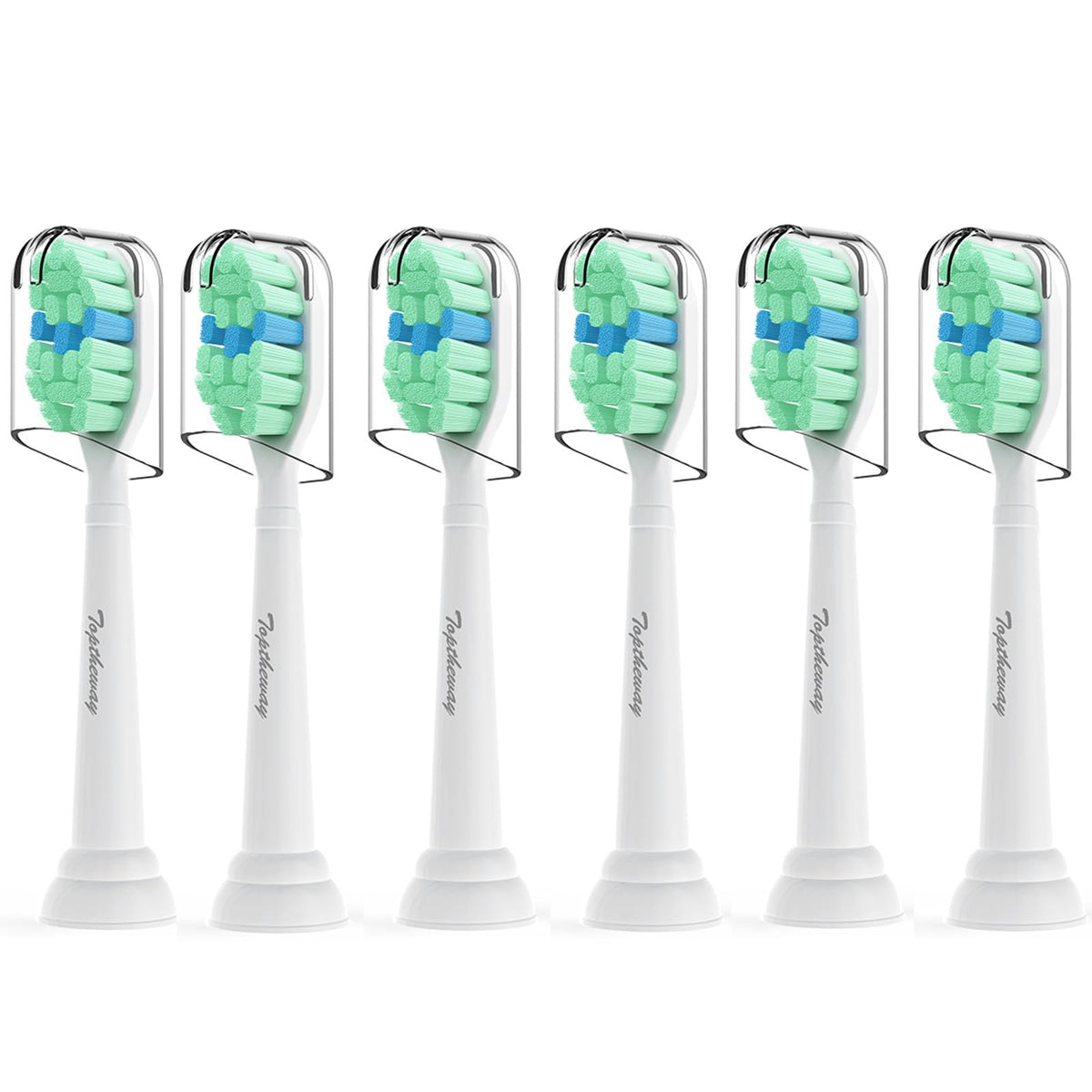 toptheway empaque frontal seis cabezales muestra valor y compatibilidad