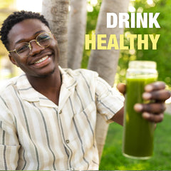 Total Tea batido verde con fruta, ejemplo de uso en desayuno saludable