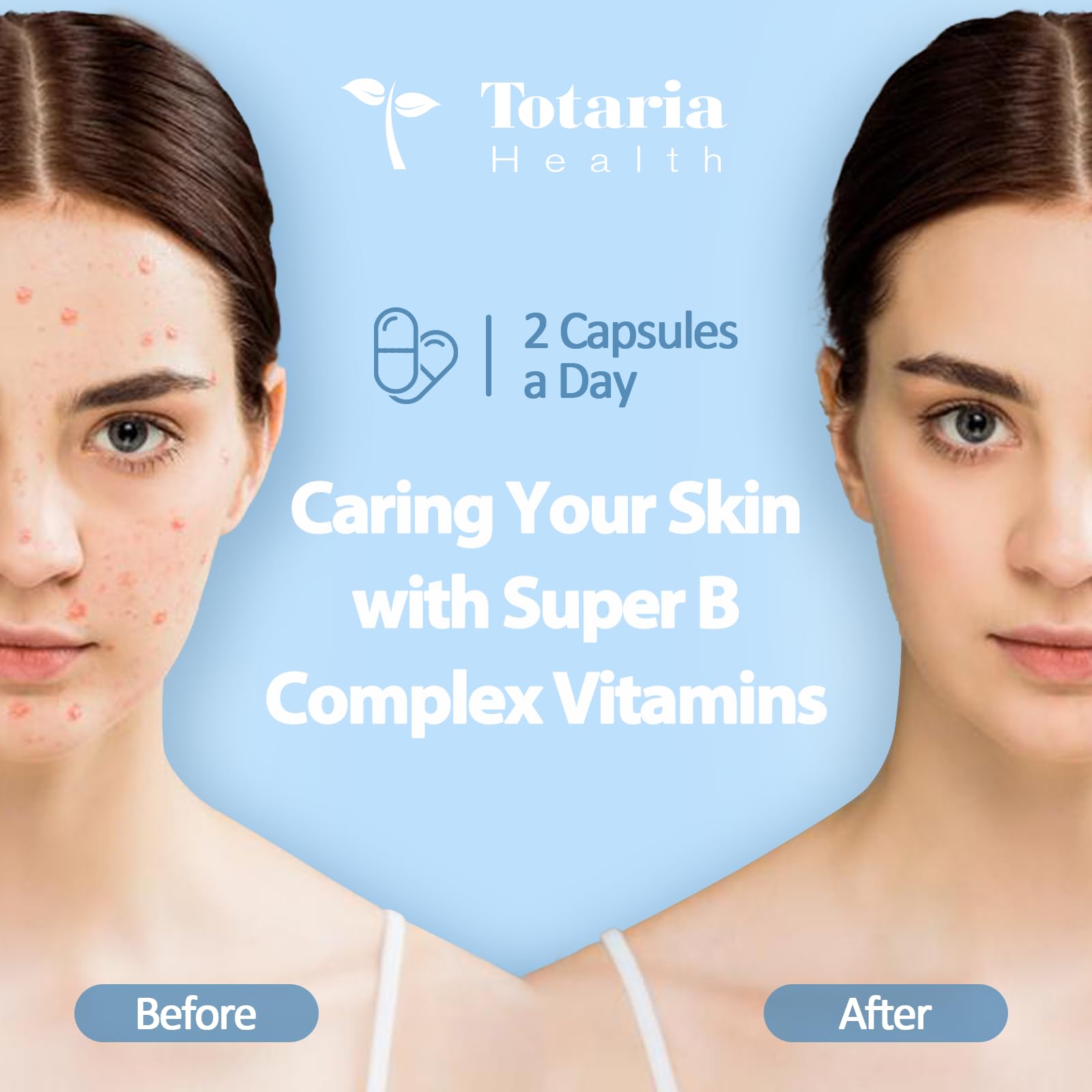 Totaria etiqueta de ingredientes que destaca vitaminas B y aditivos ausentes