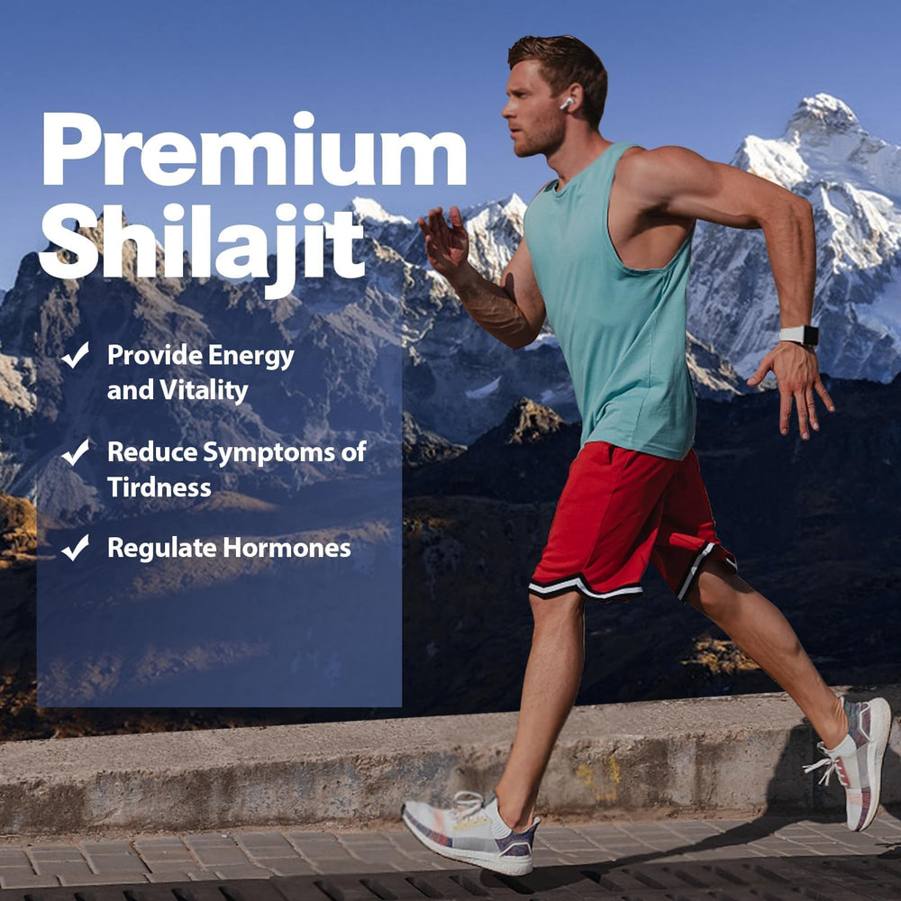 Totaria shilajit cápsulas para energía y vitalidad