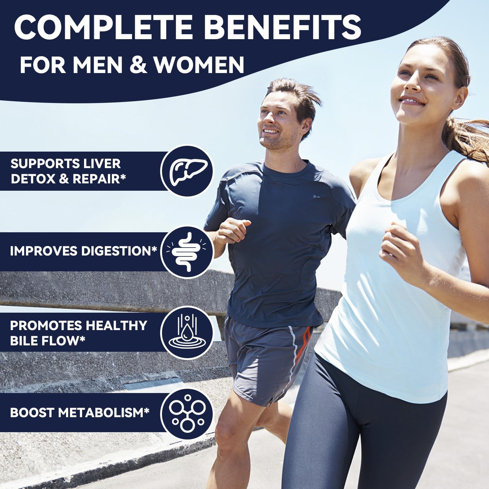 Porción de dos cápsulas de Totaria TUDCA 1200 mg para uso diario