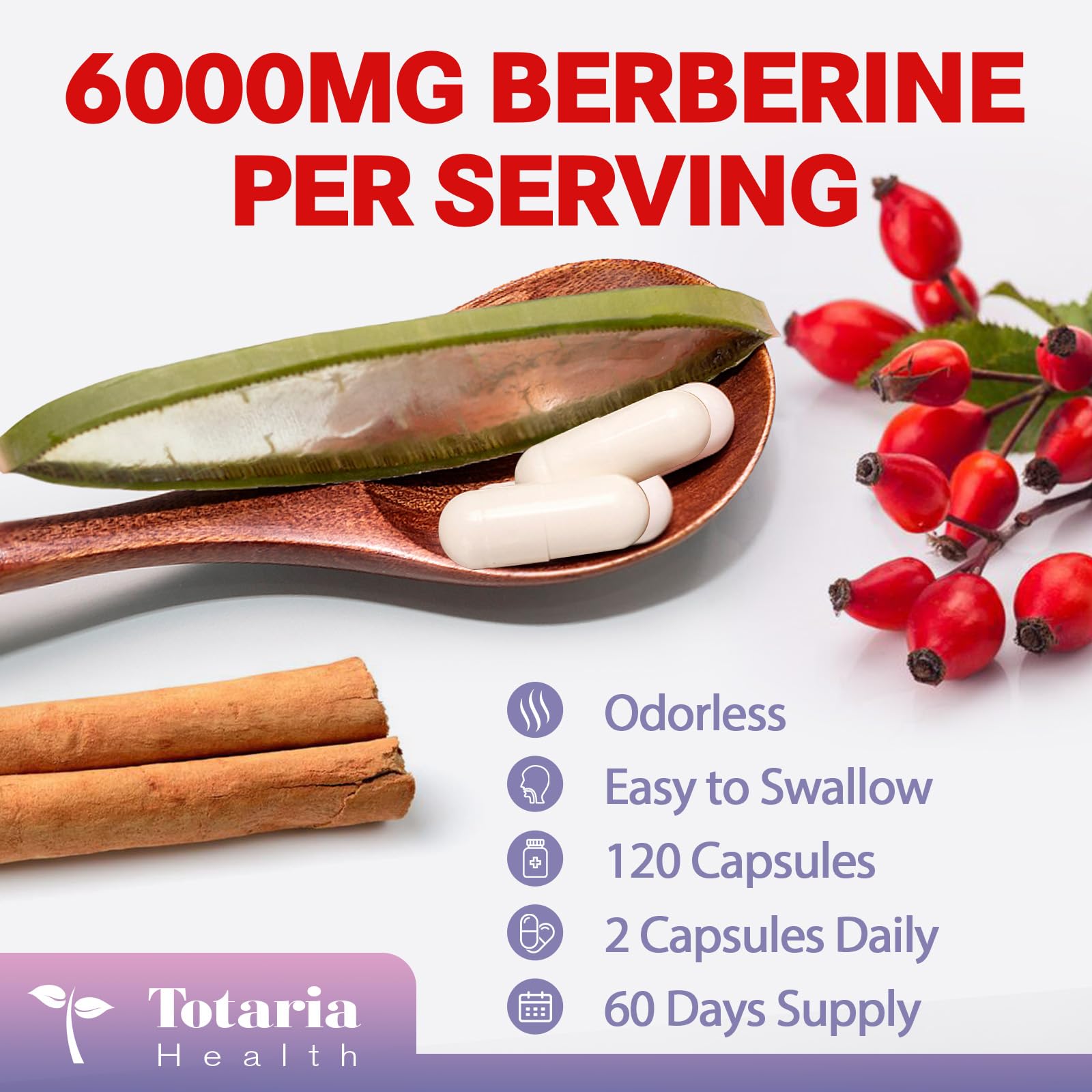 Totaria frasco junto a desayuno saludable, apoya rutina diaria