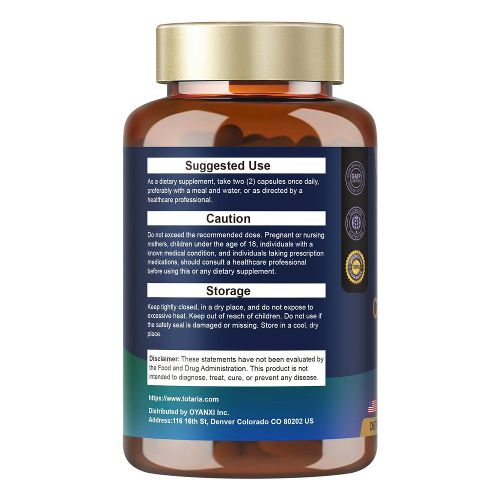 Totaria vitamina C y D3 cápsulas para fortalecimiento diario