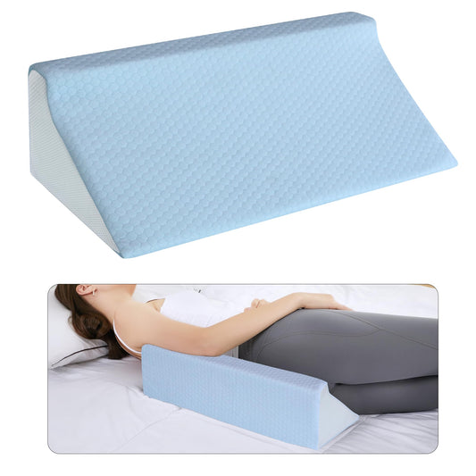 Touchutopia almohada cuña frontal con forma triangular y soporte estable