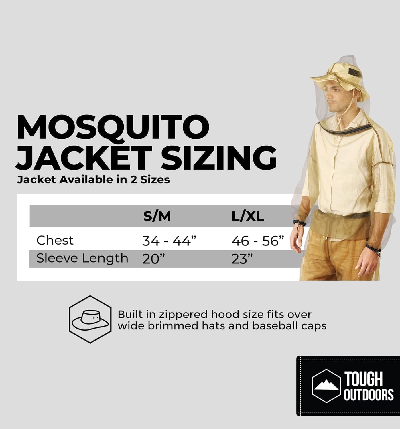 Tough Outdoors traje plegado compacto listo para transportar