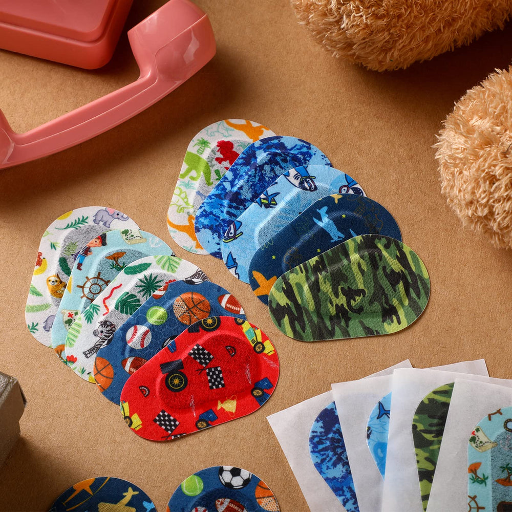 Toulite parche con diseño dinosaurio cercano, atractivo para motivar al niño