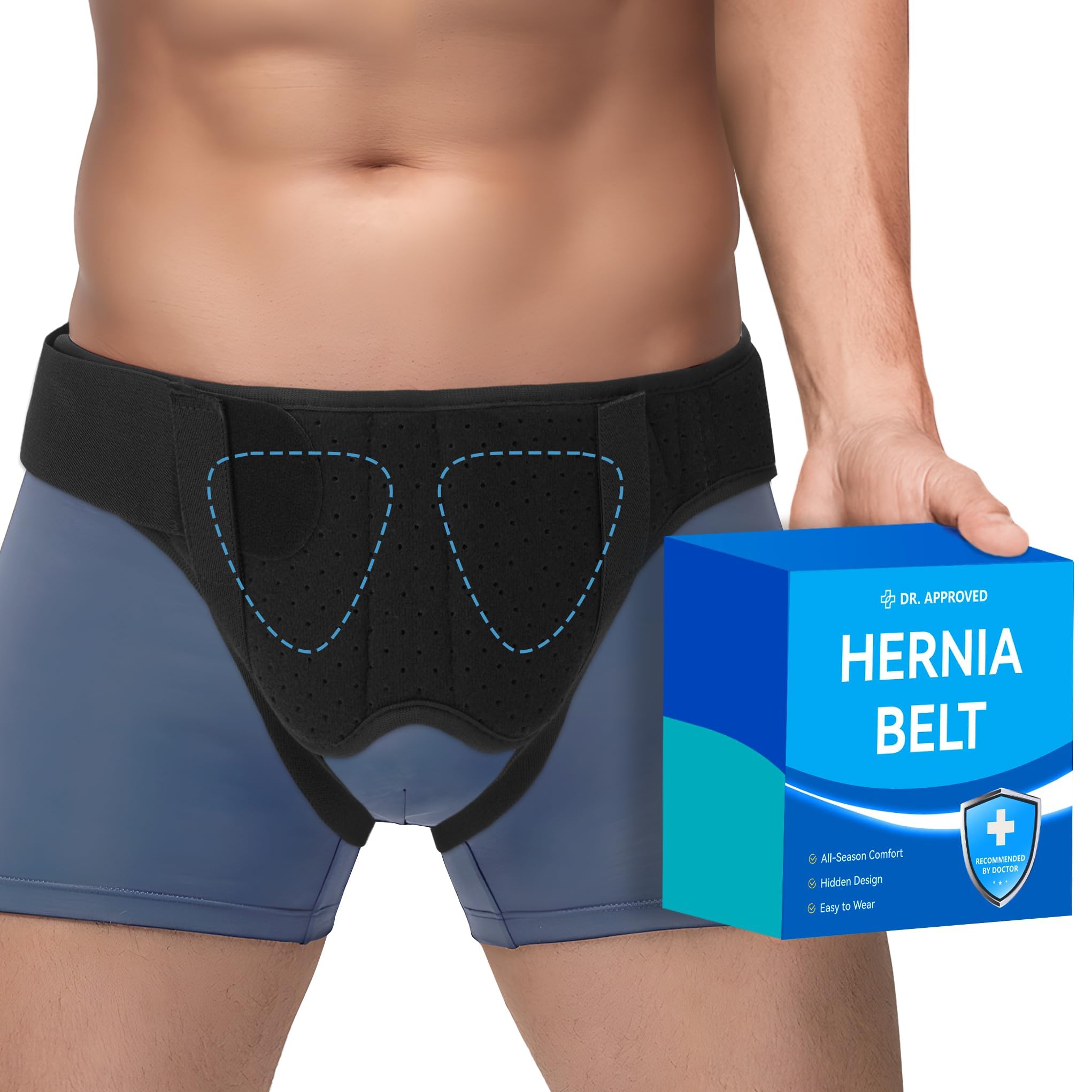 Tovrinala faja frontal mostrando ajuste y discreción bajo ropa