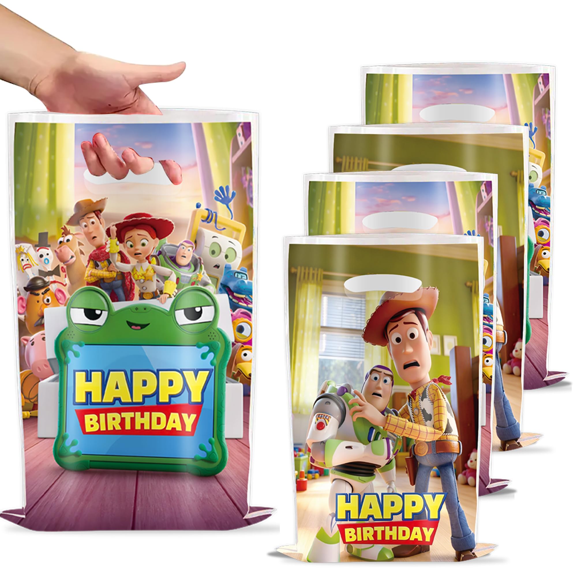 Toy InspirationStory frente del paquete mostrando 30 bolsas prácticas y listas