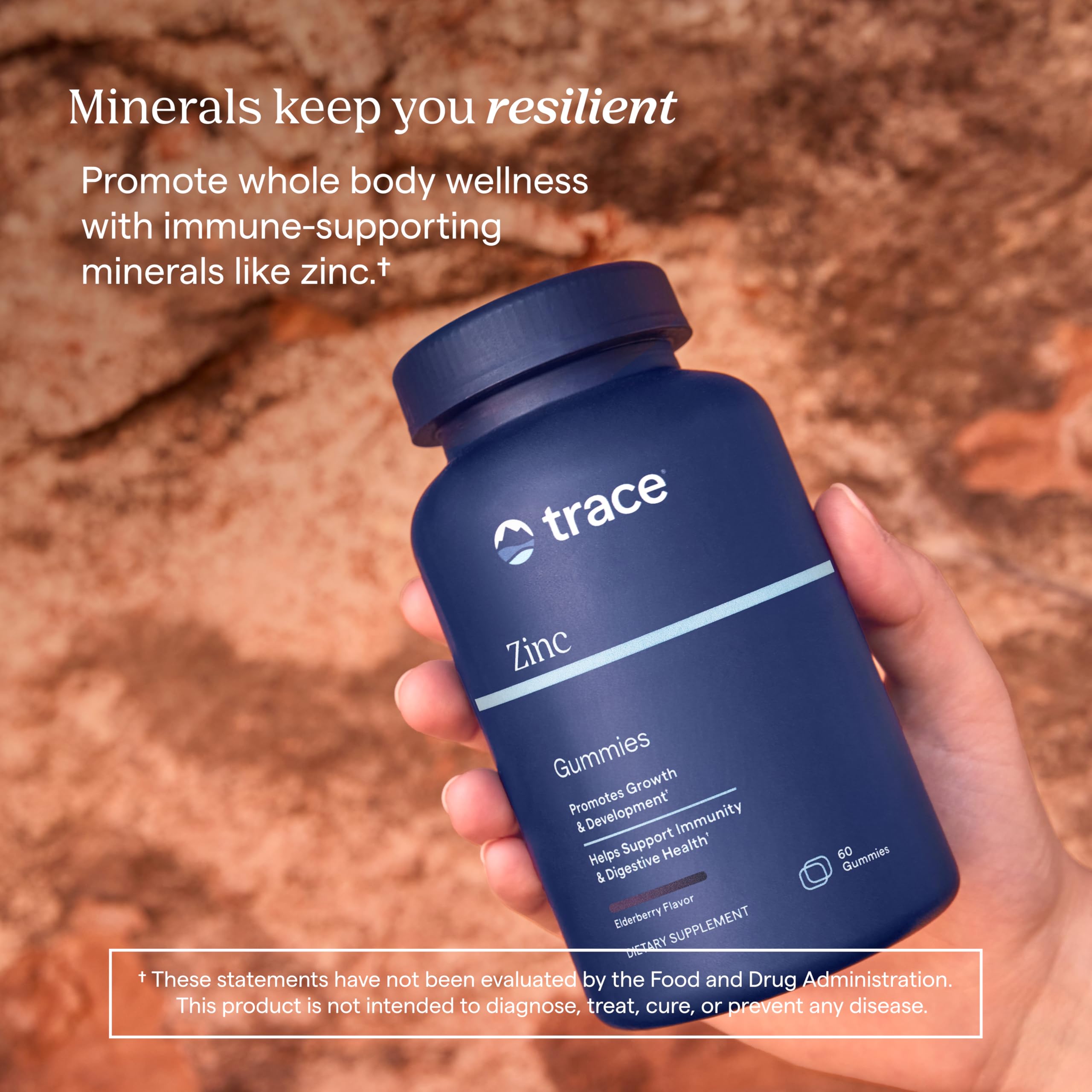 Trace Minerals imagen de frutos de sauco indicando sabor natural y atractivo