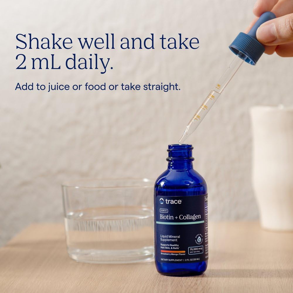 Trace Minerals añadido a un batido como suplemento práctico y conveniente