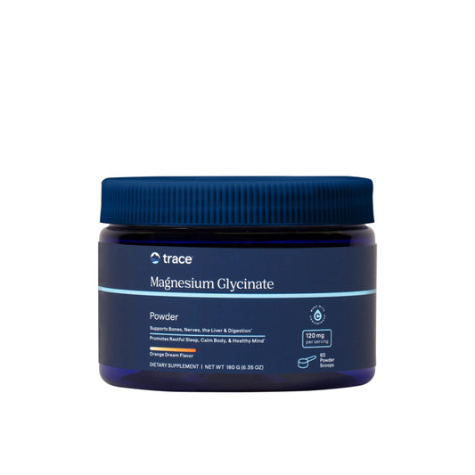 Trace Minerals envase frontal con diseño y sabor Orange Dream, presentación clara y confiable