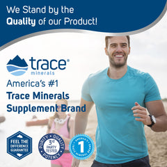 Trace Minerals etiqueta nutricional mostrando contenido mineral y origen