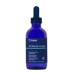 Trace Minerals frasco frontal mostrando etiqueta y tamaño práctico