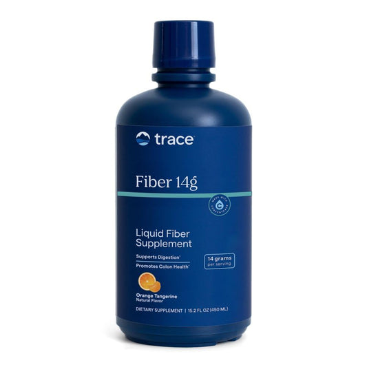 Trace Minerals frente del envase mostrando el diseño y sabor mandarina, práctico para uso diario