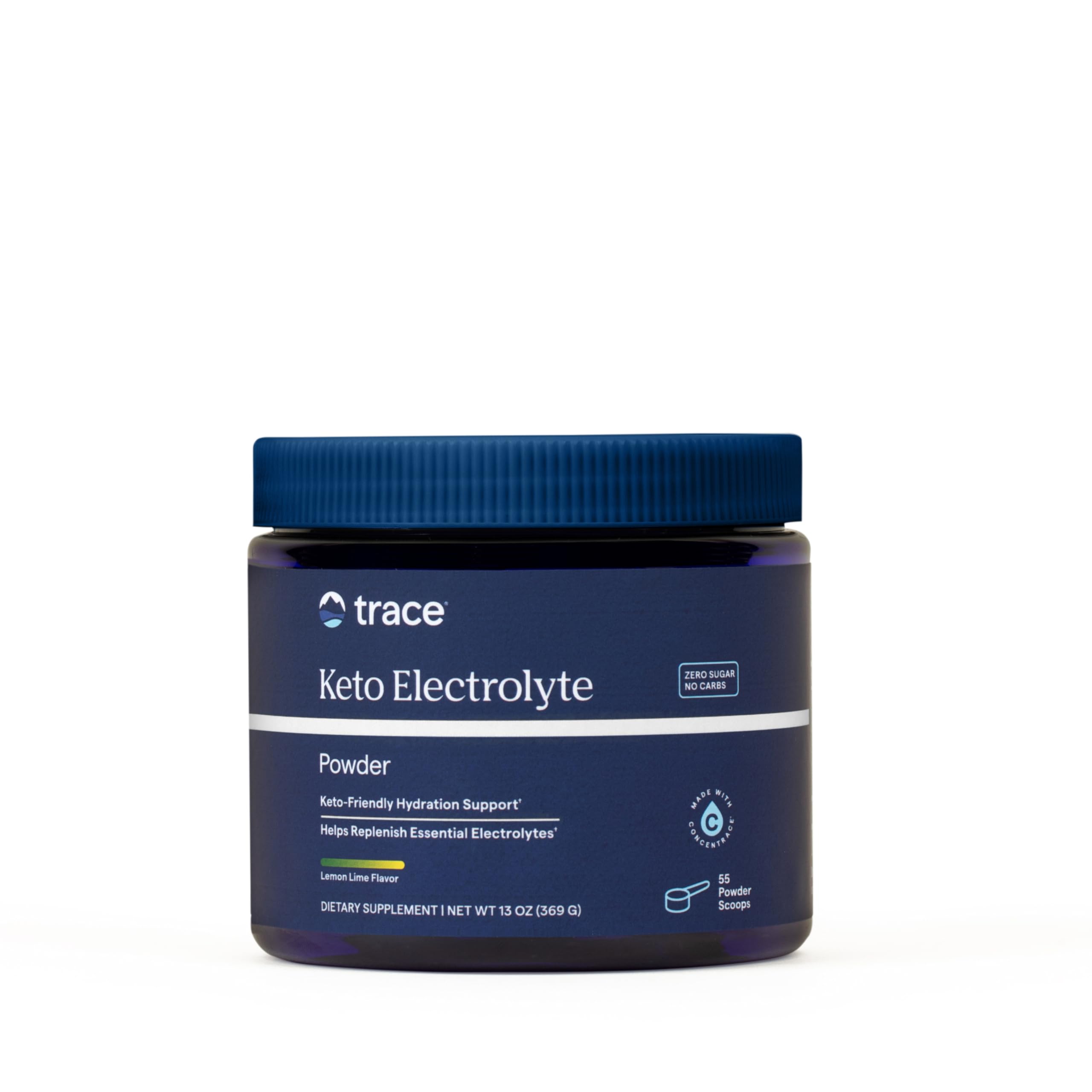 Trace Minerals empaque frontal Limón-Lima con beneficio hidratación rápida