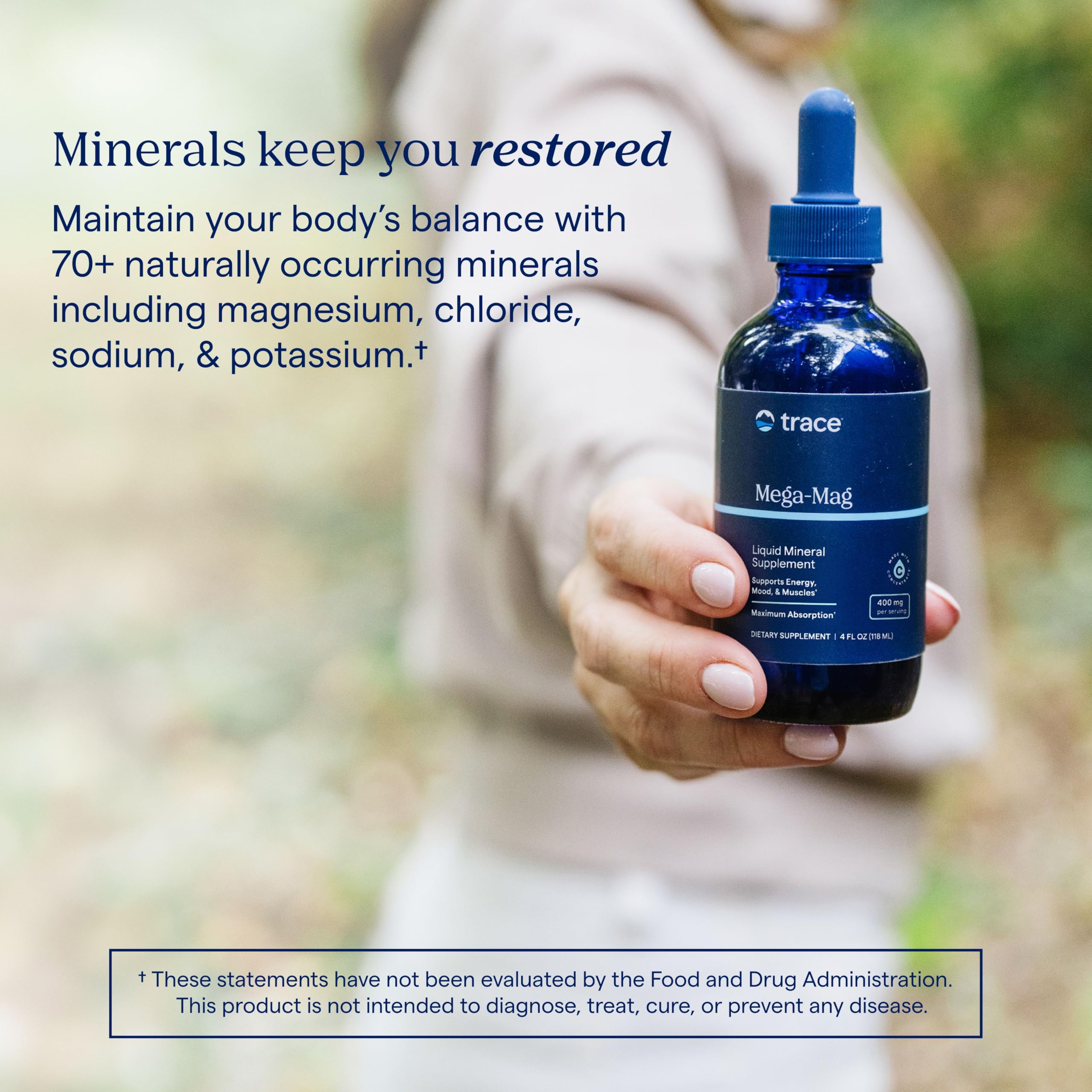 Trace Minerals en entorno deportivo transmitiendo soporte para rutinas activas