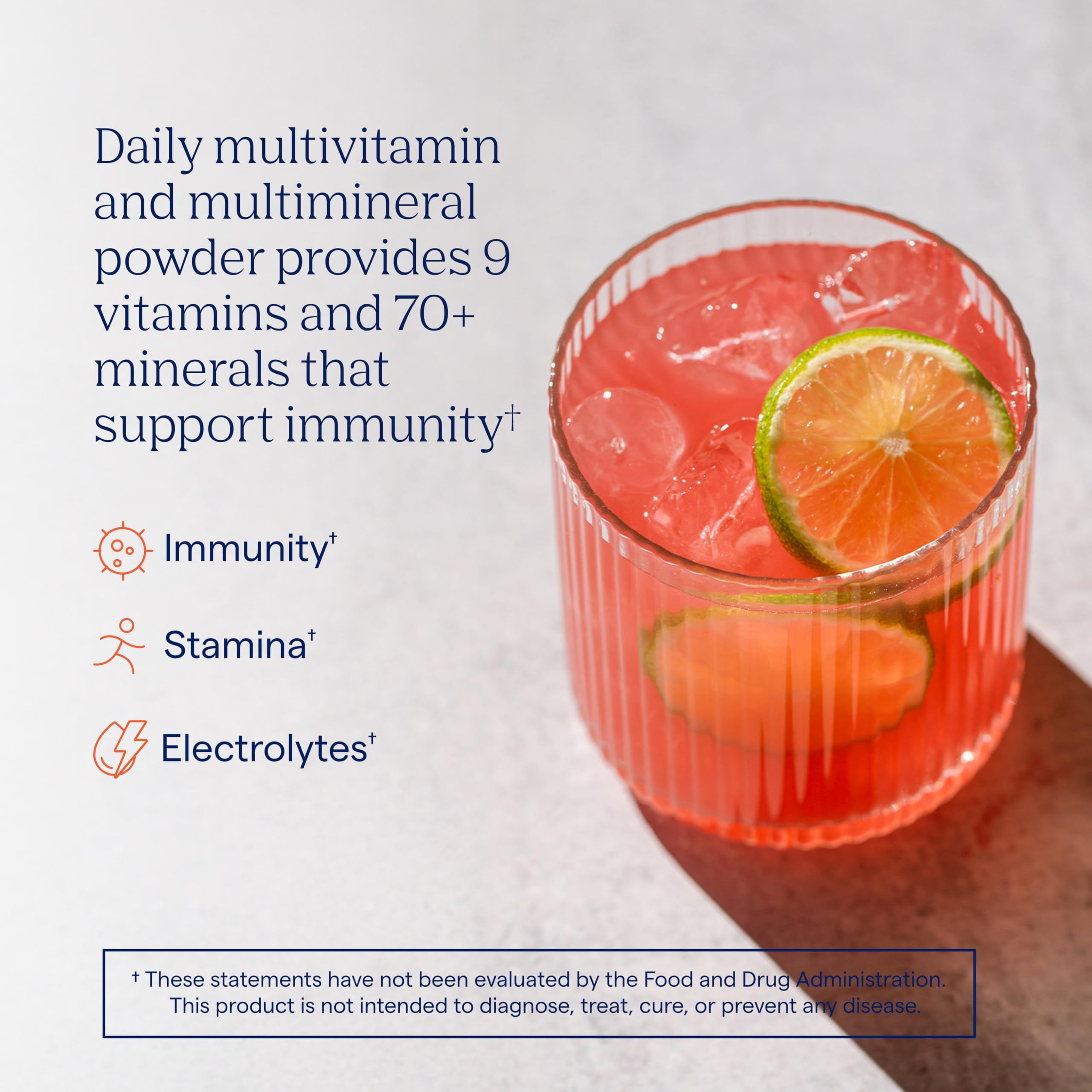 Trace Minerals detalle del sobre individual destacando uso práctico inmediato
