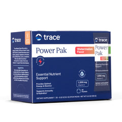 Trace Minerals sobre frontal muestra sabor sandía y comodidad para hidratación