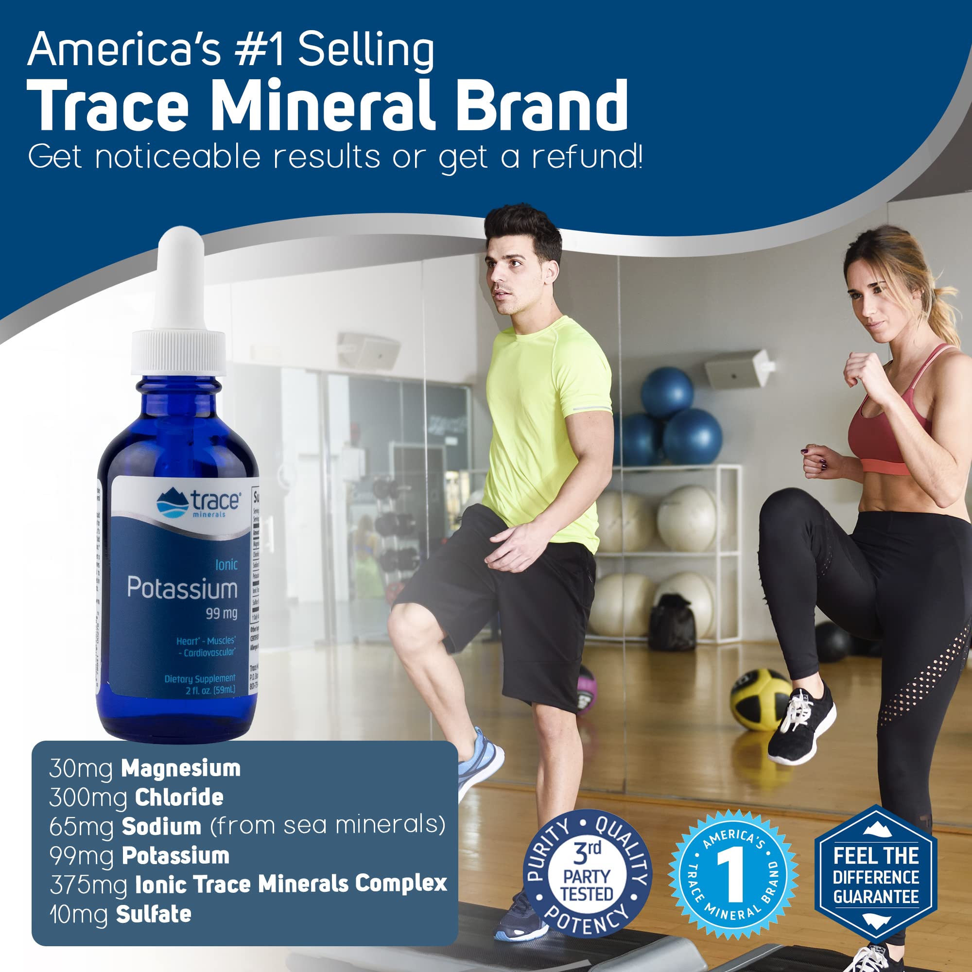 Trace Minerals en una escena deportiva ilustrando uso en estilo de vida activo
