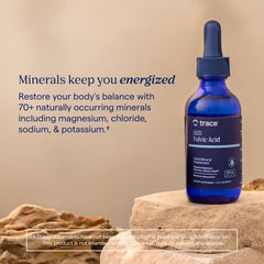 Trace Minerals uso en rutina matutina mezcla en bebida para simplicidad diaria
