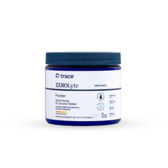 Trace Minerals ZeroLyte Salty Mango envase frontal mostrando 45 porciones y sabor