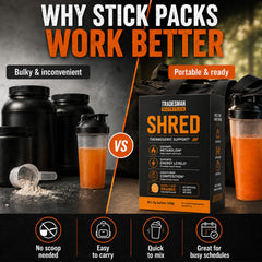 Tradesman Nutrition etiqueta de ingredientes mostrando información clara y confianza