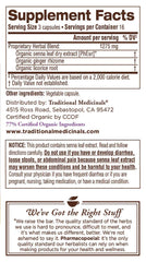 Traditional Medicinals producto en mesa de cocina, estilo de vida natural y práctico