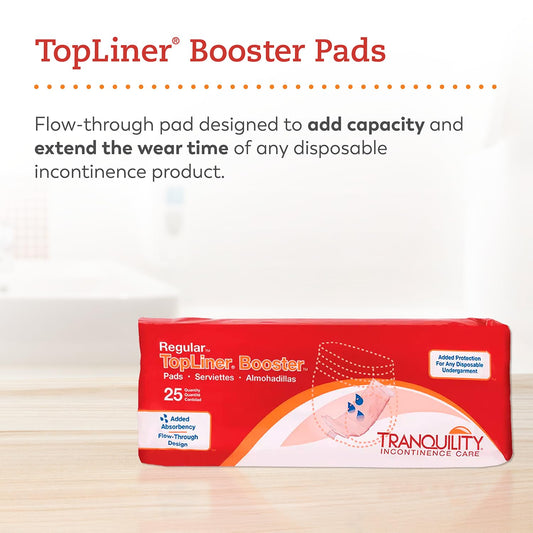 TRANQUILITY primer plano del núcleo superabsorbente, máxima capacidad