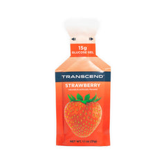 Transcend frente del empaque mostrando 24 sobres y ventaja de portabilidad