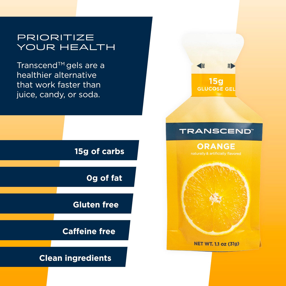Transcend gel comparación tamaño en mano para visualizar porción portátil