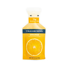 Transcend gel frente del empaque mostrando paquete de 10 y beneficio de portabilidad