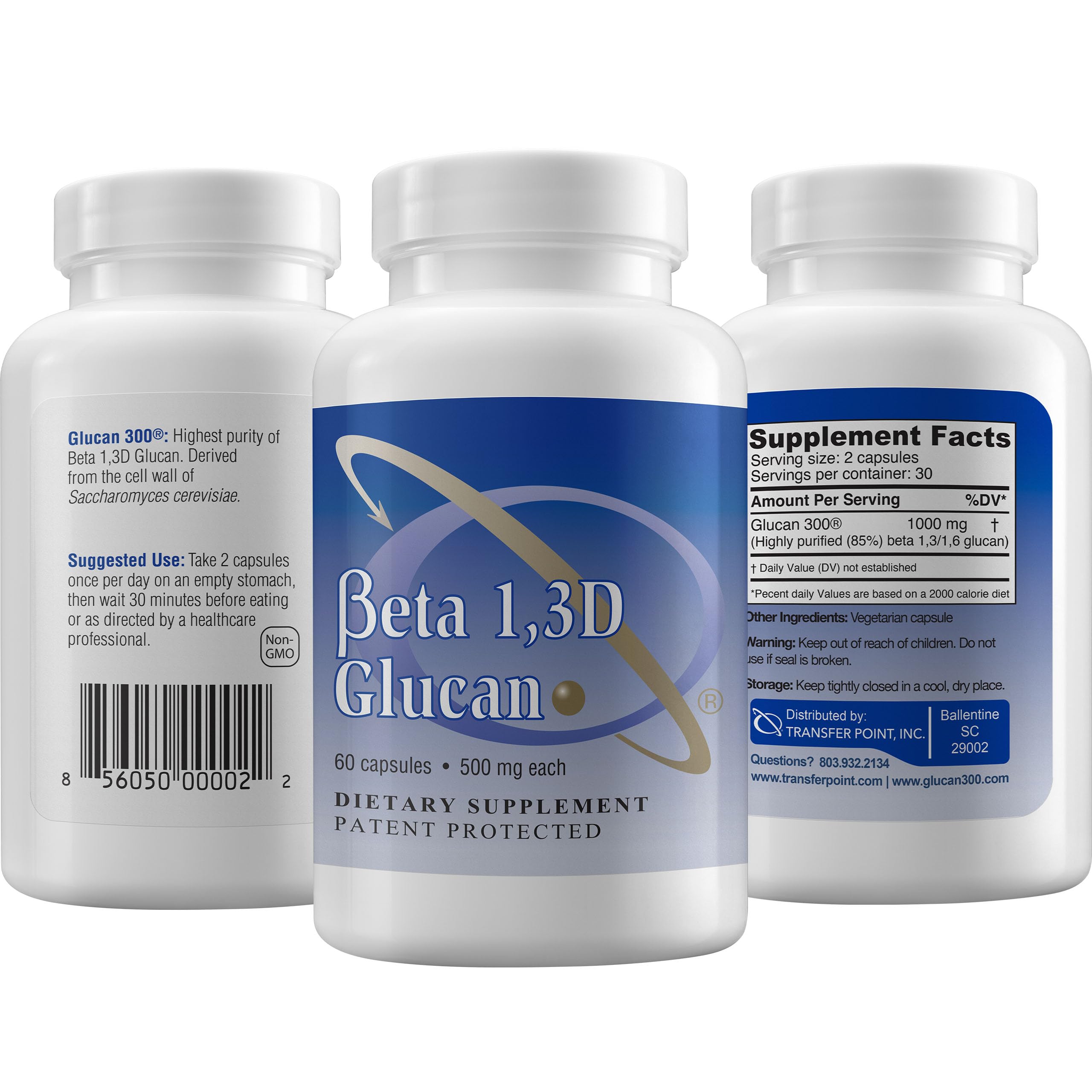 Transfer Point levadura Saccharomyces cerevisiae como fuente natural, pureza visible