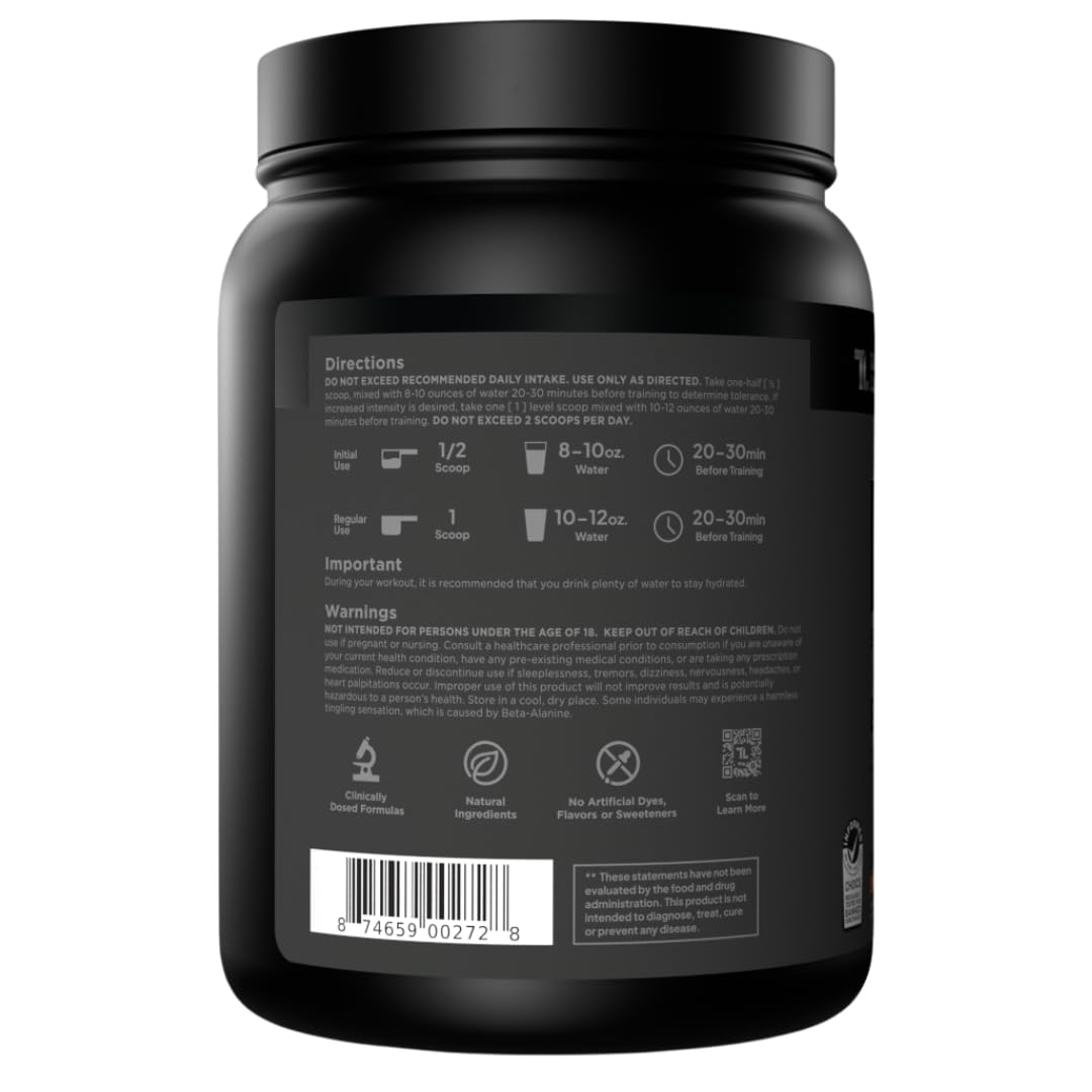 Transparent Labs escena lifestyle con Bulk Black inspira sesiones intensas