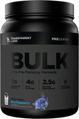 Transparent Labs frente del envase mostrando diseño y beneficios claros