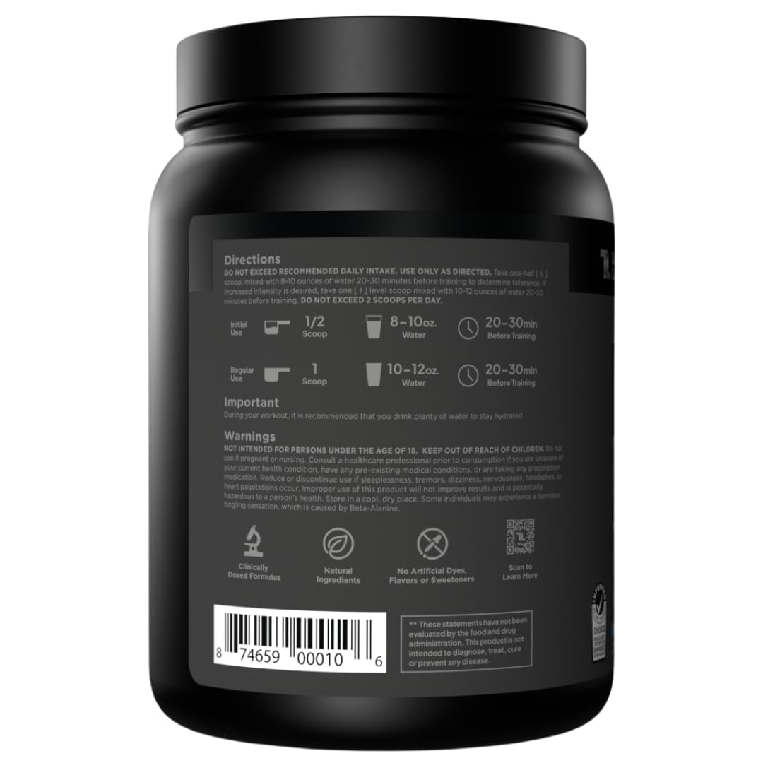 Transparent Labs tamaño en mano para comparar volumen y facilidad de uso