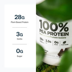 Transparent Labs guisantes amarillos orgánicos antes de procesar, origen vegetal limpio