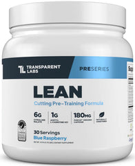Transparent Labs envase frontal mostrando diseño y beneficios