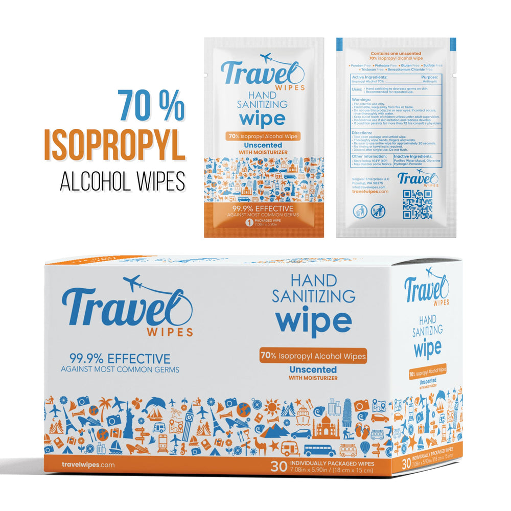 Travel Wipes toallita desplegada grande, mejor cobertura de limpieza