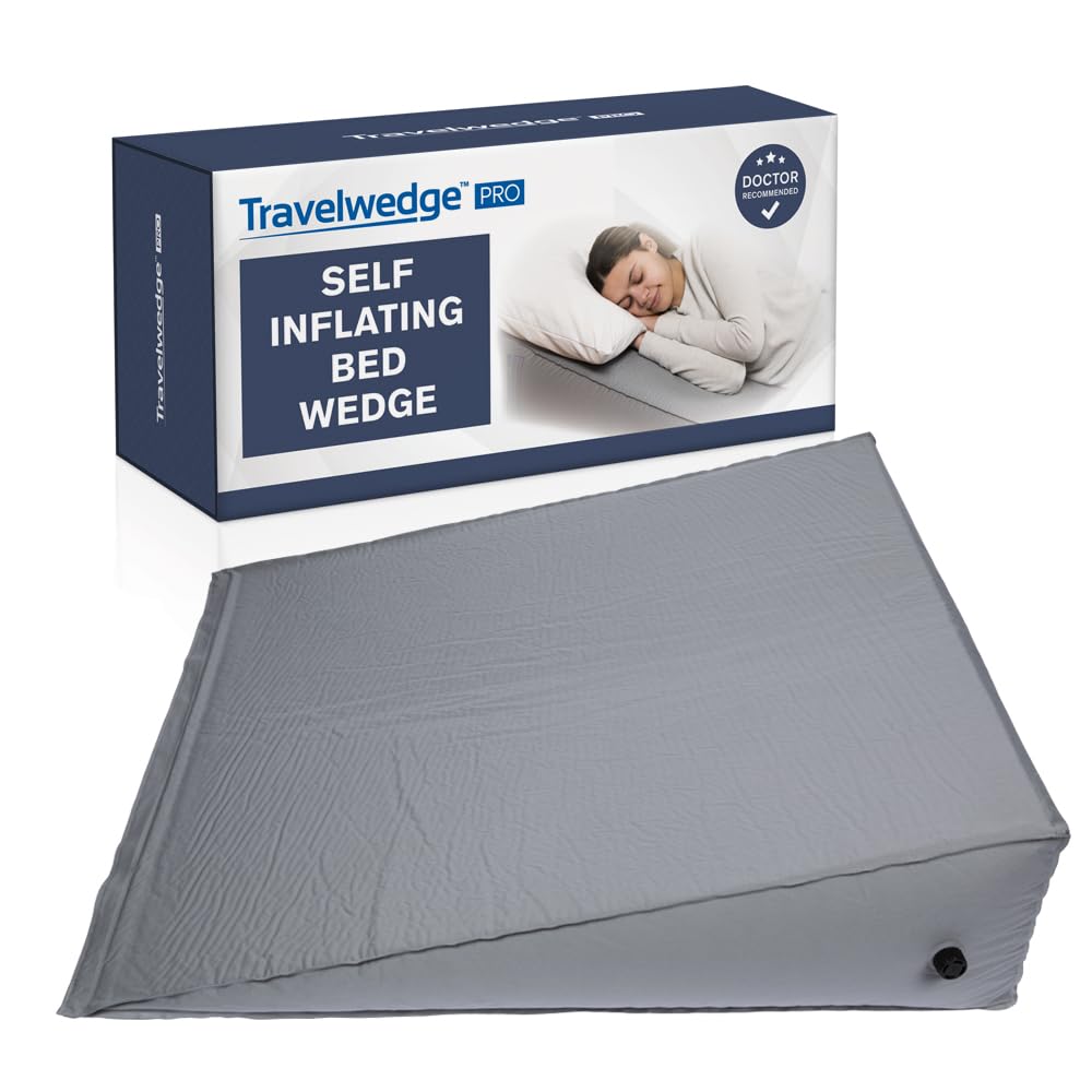 Travelwedge PRO frontal muestra la cuña lista y cómoda
