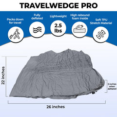 Travelwedge vista lateral enseña la inclinación uniforme