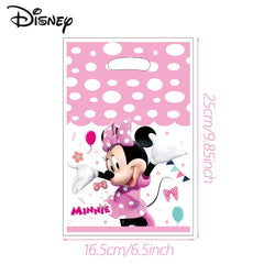 TREANY bolsas Minnie en mesa de fiesta, facilitan repartir recuerdos