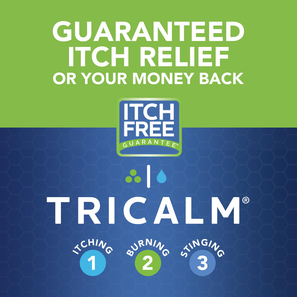 TriCalm aplicado tras senderismo para calmar irritaciones por plantas