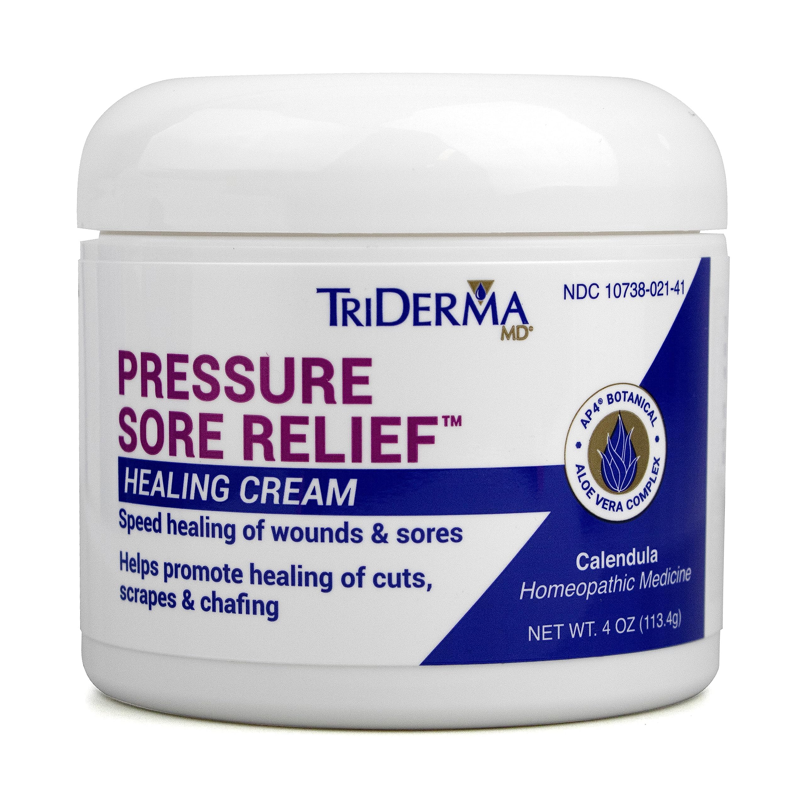 TriDerma frasco 4 oz frente mostrando diseño y uso práctico