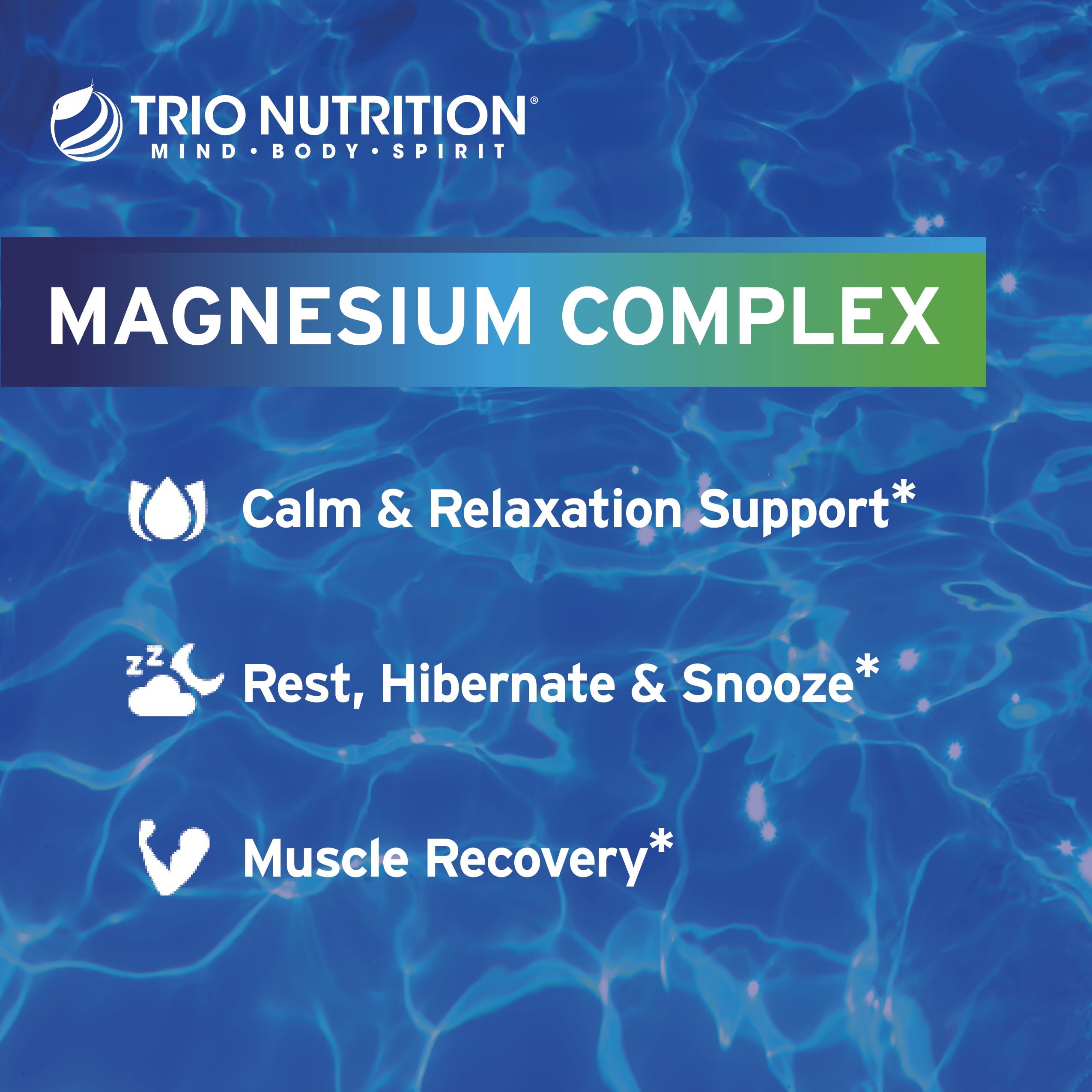 TRIO NUTRITION cápsulas junto a equipo deportivo para recuperación muscular