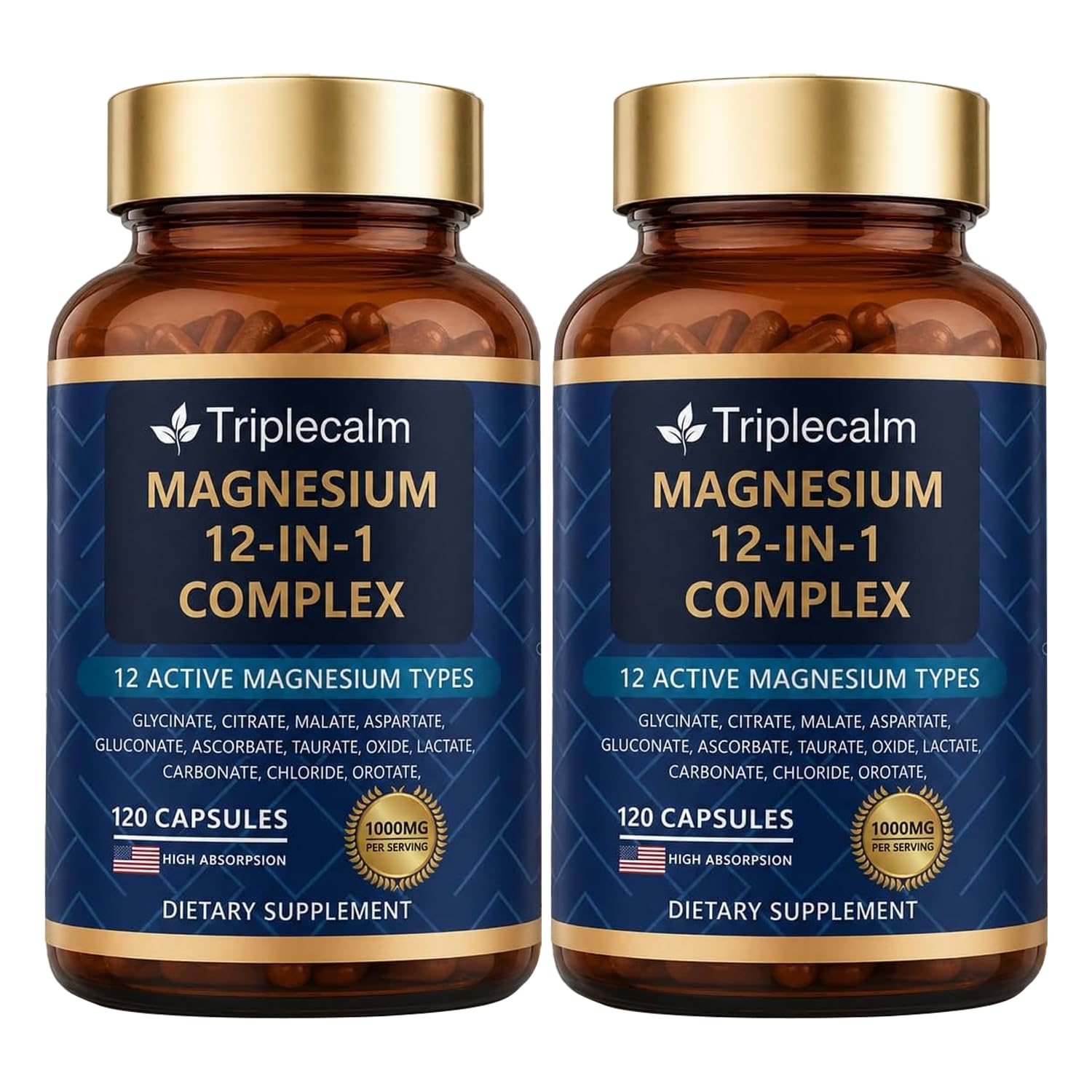 Triplecalm envase al frente mostrando diseño y beneficios visibles