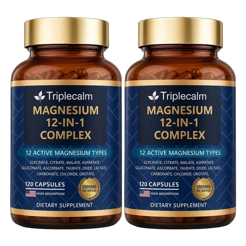 Triplecalm envase al frente mostrando diseño y beneficios visibles