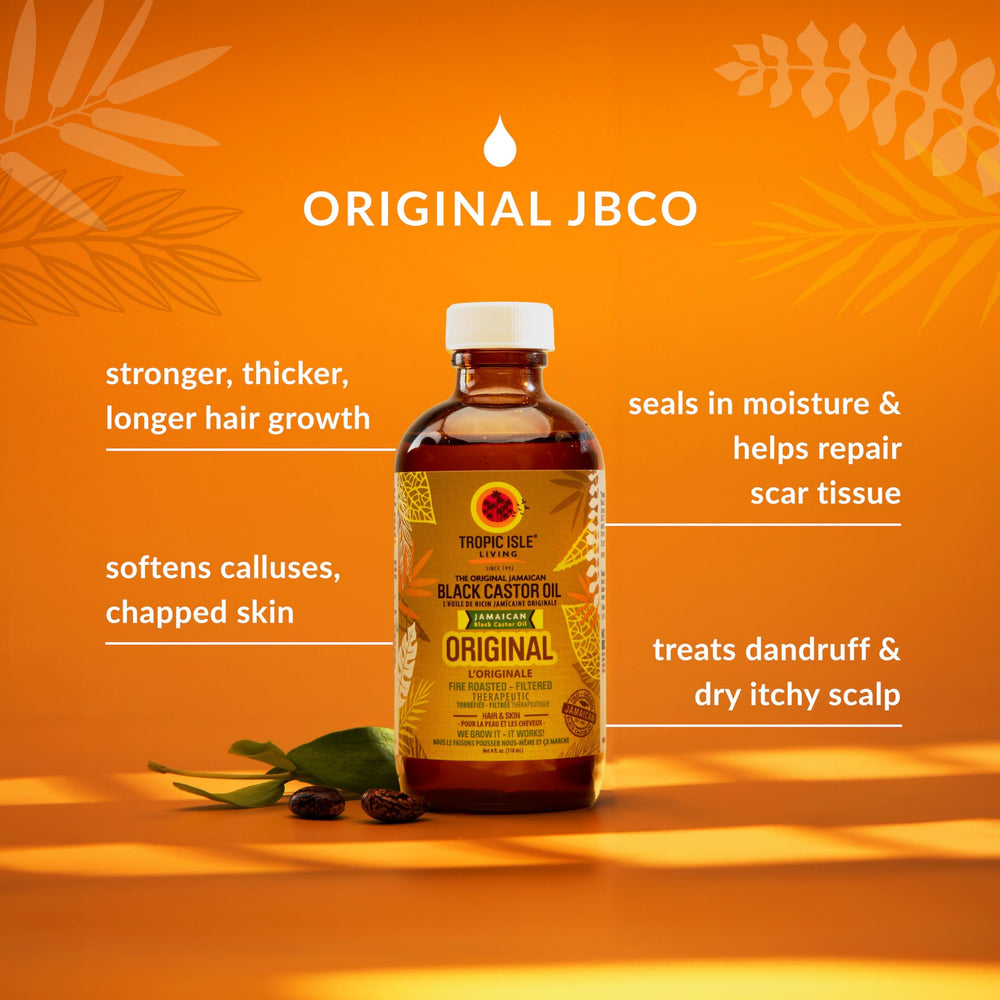 Tropic Isle Living textura del aceite en gota para visualizar densidad y brillo nutritivo