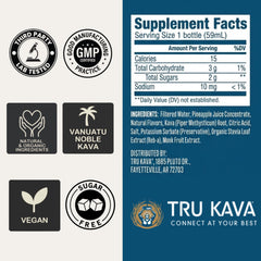 Tru Kava raíz seca de Vanuatu mostrando origen y calidad tradicional